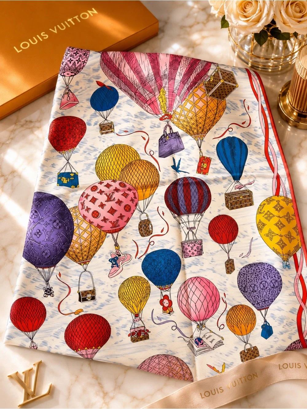 SILK SCARF - Picture 2 of 6